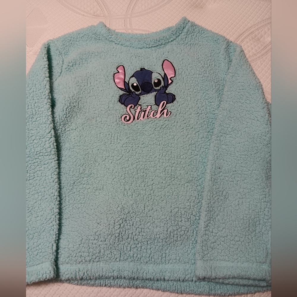 Disney Aqua Fleece Top